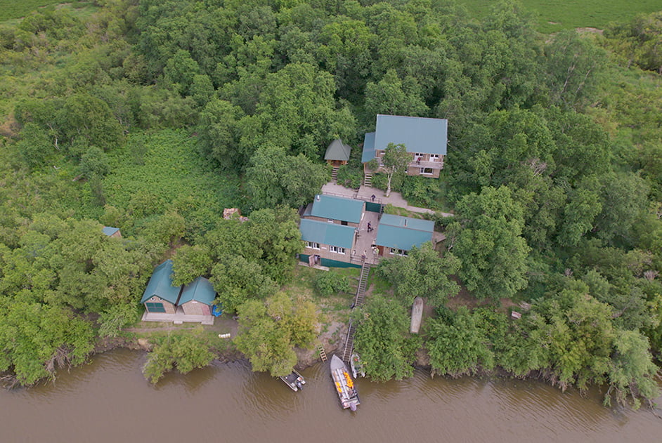 дом на реке Камчатка