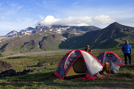 размещение в палатках