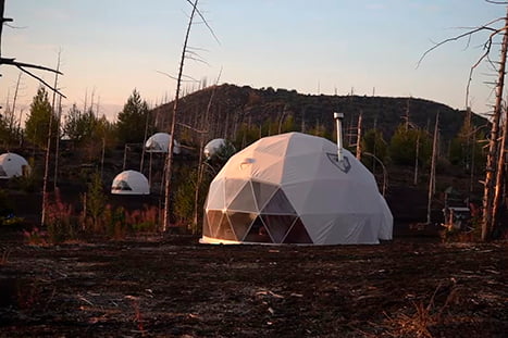 белый шатер