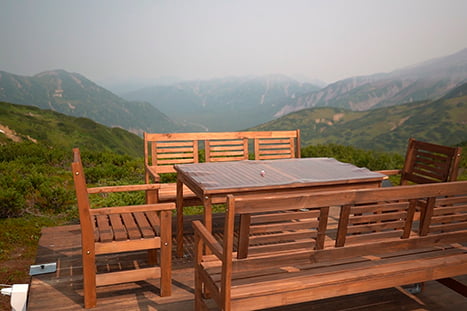 обед с панорамным видом