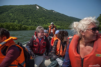 рассадка в рафтах по 8 человек
