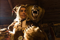 чучело медведя