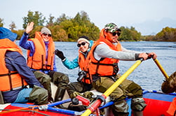 сплав на рафтах