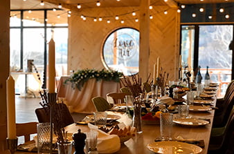 ужин в ресторане