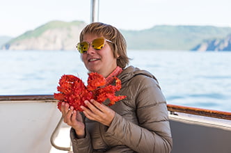 свежие морепродукты