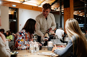 ужин в ресторане