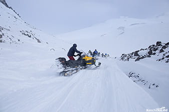 спуск к подножию вулкана