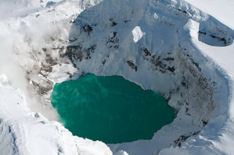 жерло замерзшего вулкана