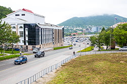 центральная улица и Драм театр