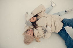 веселье в снегу