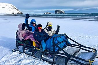 как выглядят нарты у снегохода