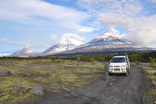 Самый большой активный вулкан Евразии - Ключевская сопка