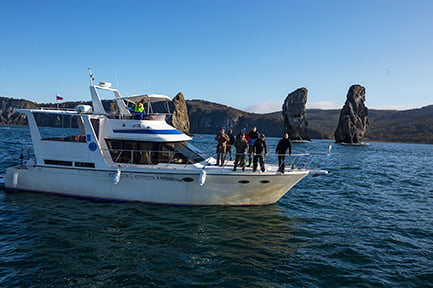 выход на яхте