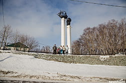 памятник основателям Петропавловска-Камчатского